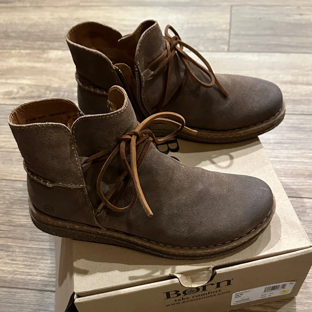 Born Brown Ankle Boots - Picture 8 of 11